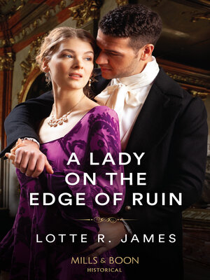 cover image of A Lady On the Edge of Ruin